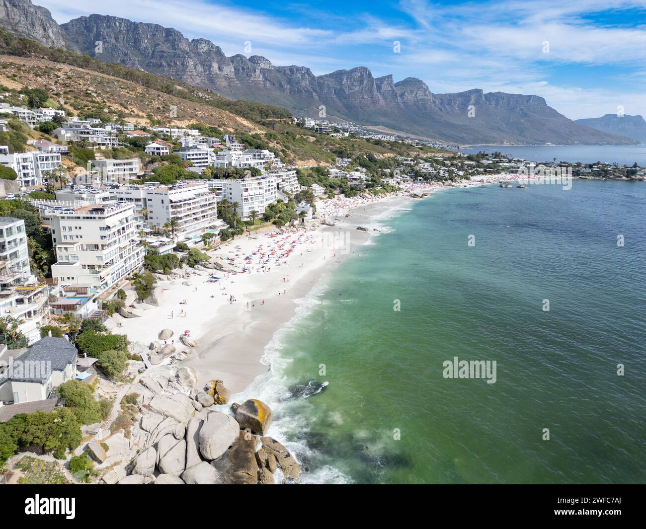 Clifton Beach, Clifton, città del Capo, Sudafrica Foto Stock