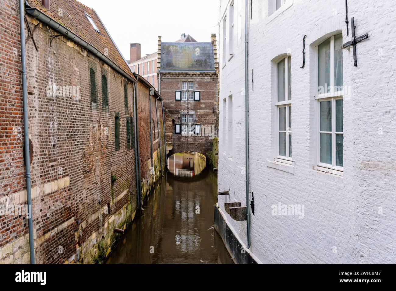 Il centro storico di Maastricht (Limburgo/Paesi Bassi) Foto Stock