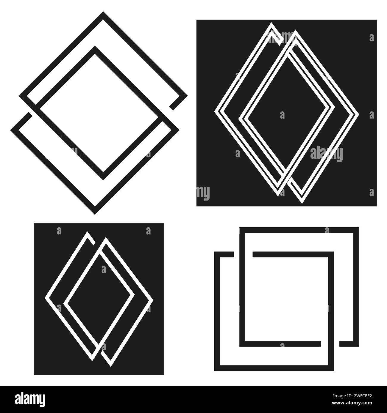 Forme geometriche di linea alla moda. Sfondo elemento decorativo motivo artistico. Illustrazione vettoriale. immagine stock. EPS 10. Illustrazione Vettoriale