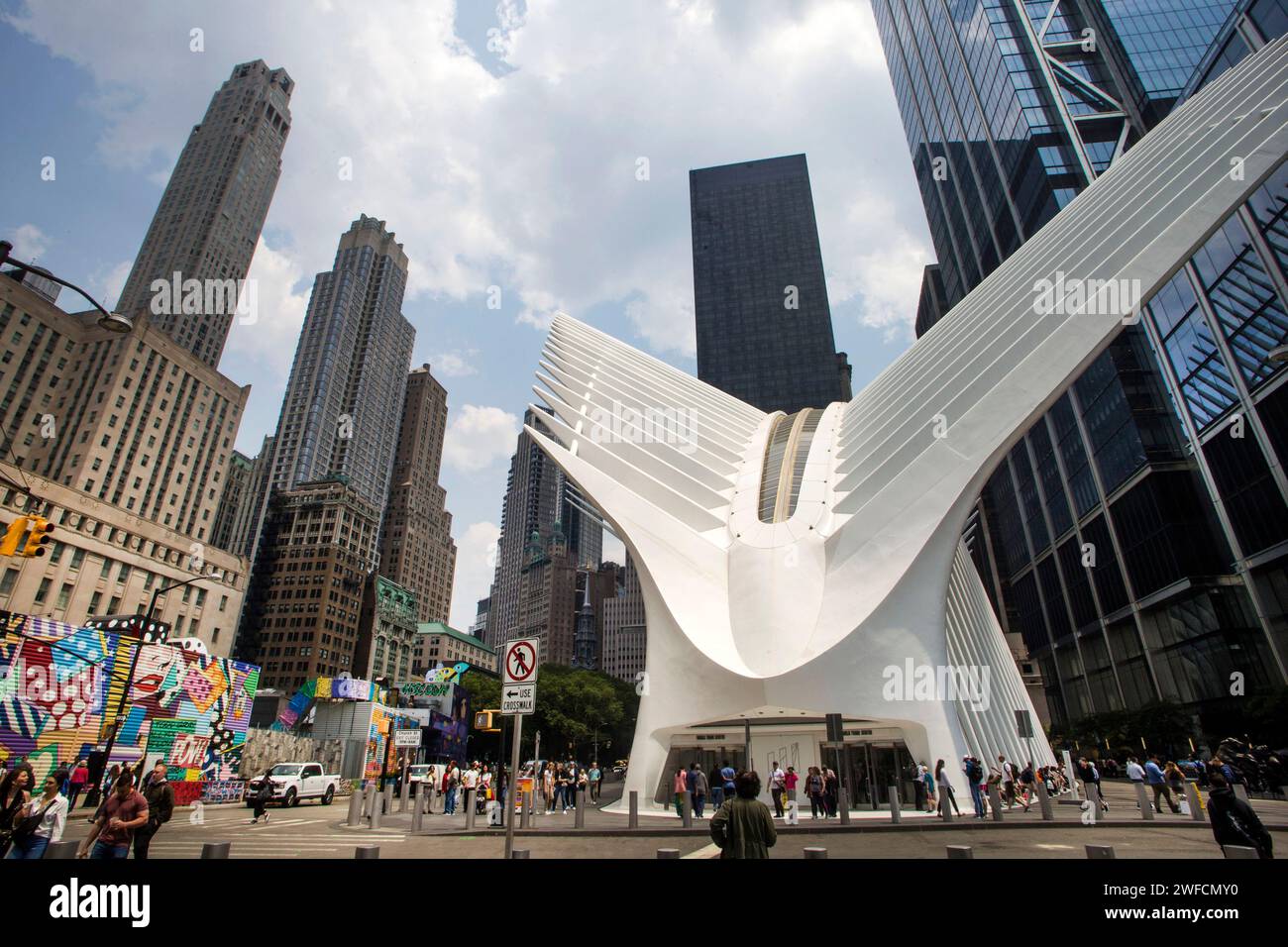 New York City: Oculus Center, a Manhattan Foto Stock