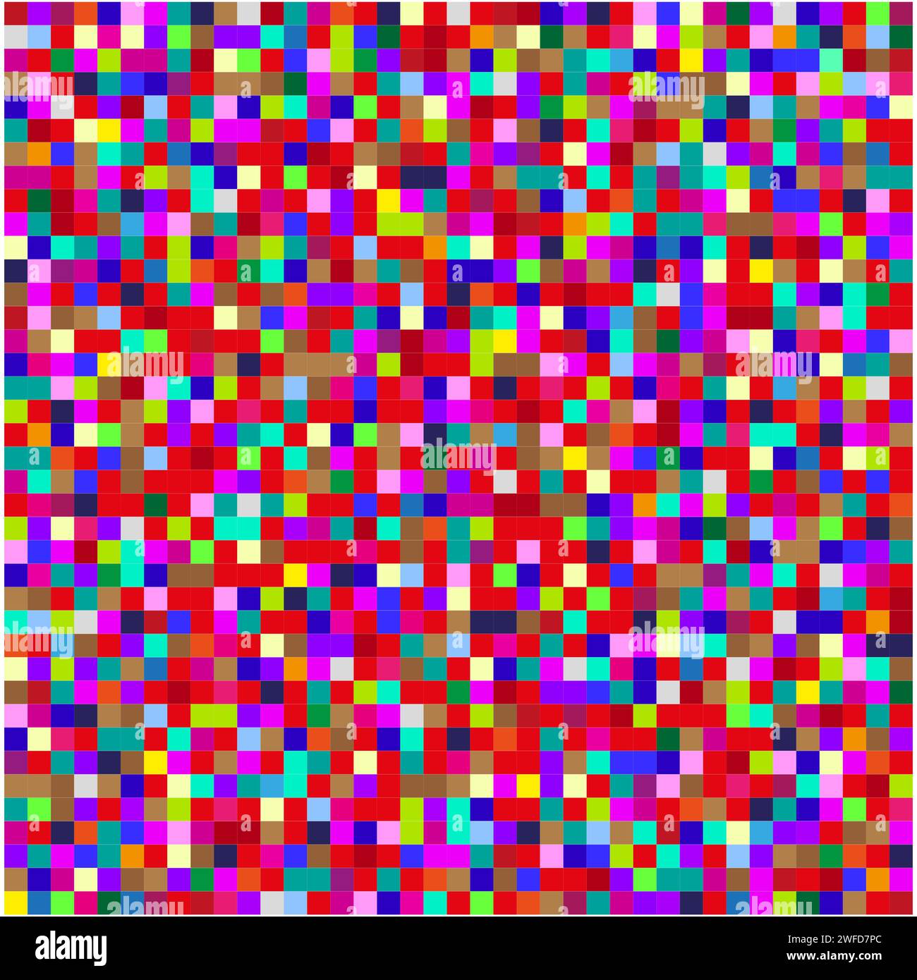 Mosaico viola multicolore piccolo. Illustrazione vettoriale. EPS 10. Illustrazione Vettoriale