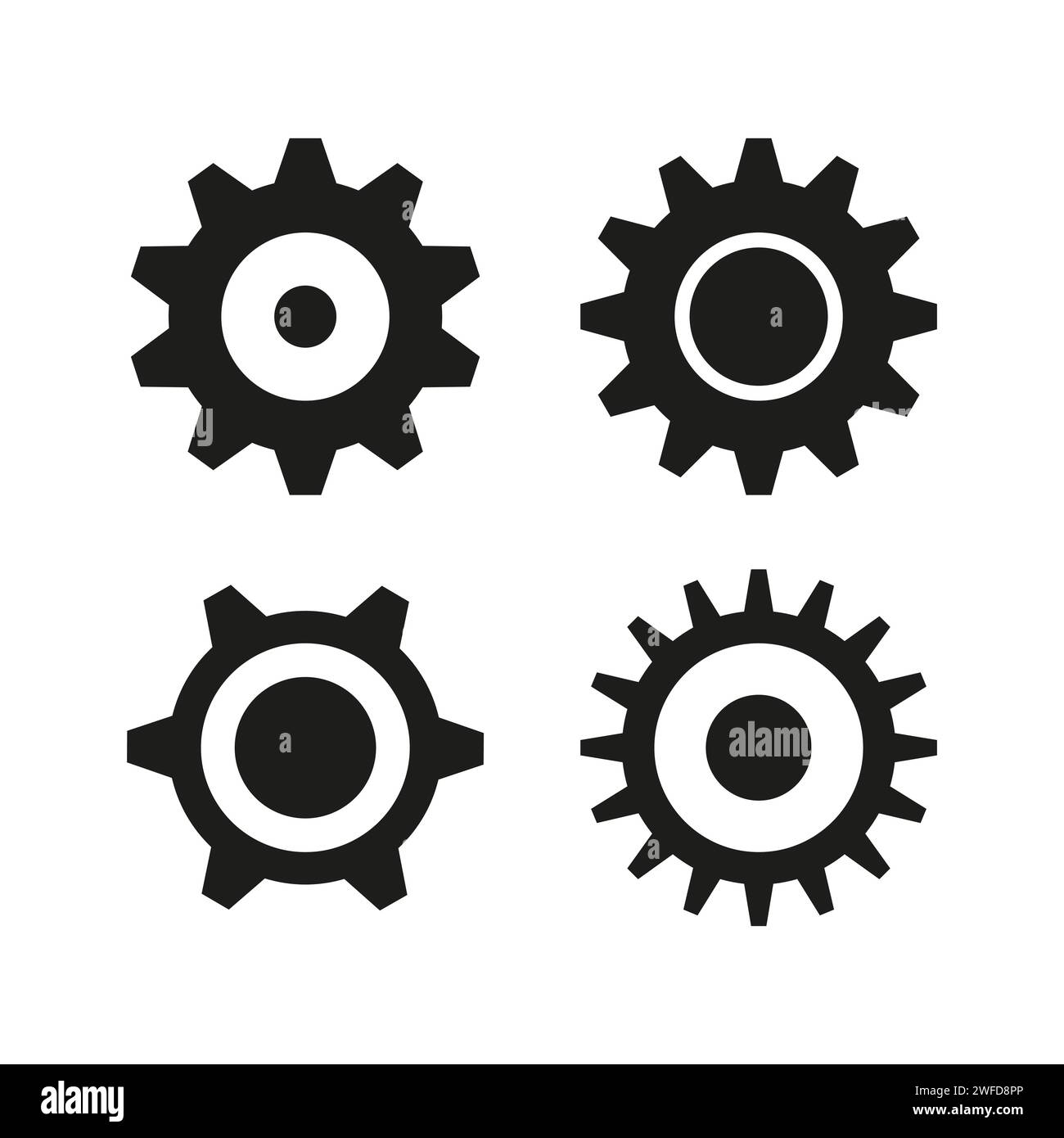 Marce diverse. Elemento di progettazione. Design delle icone. Illustrazione vettoriale. EPS 10. Illustrazione Vettoriale