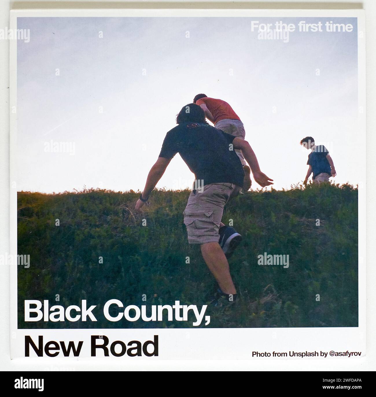 La copertina dell'album per la prima volta del 2021 dei Black Country, New Road on Ninja Tune - SOLO PER USO EDITORIALE Foto Stock
