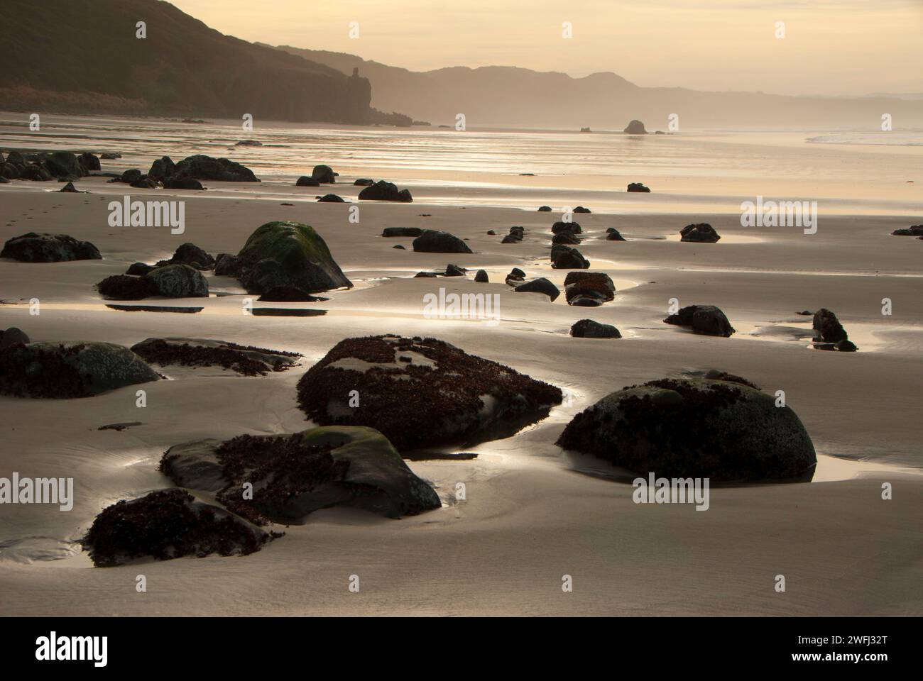 Sette demoni Beach, sette demoni State Park, Oregon Foto Stock