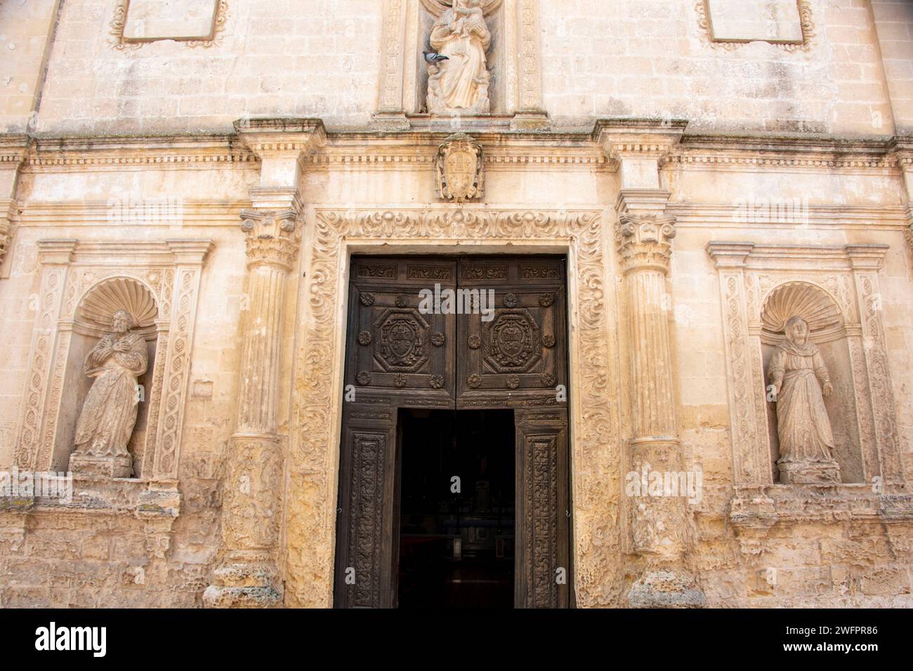 Chiesa di Santa chiara d'Assisi - Matera - Italia Foto Stock