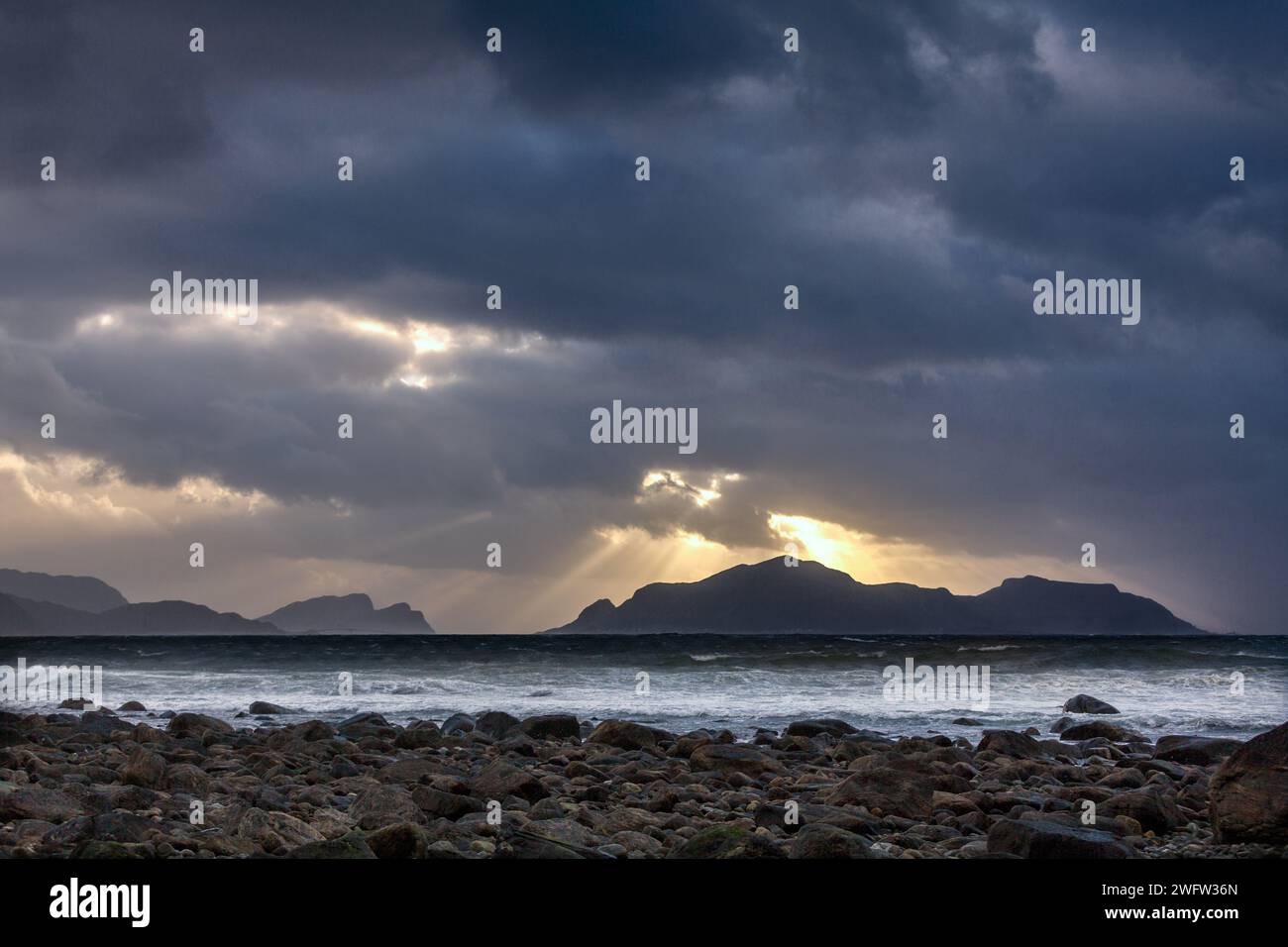 Gli oceani sono stati d'animo diversi Foto Stock