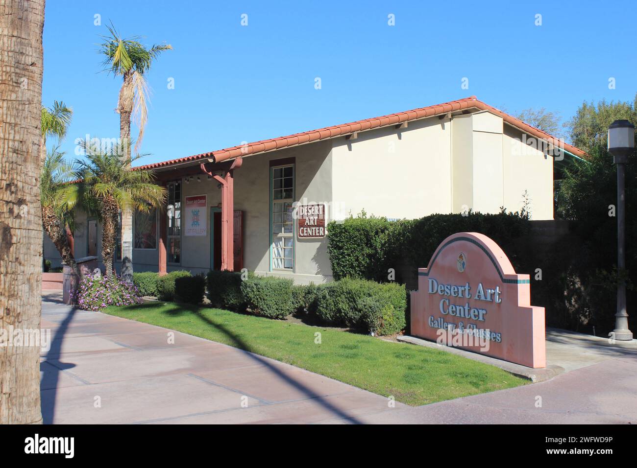 Desert Art Center, Palm Springs, California Foto Stock