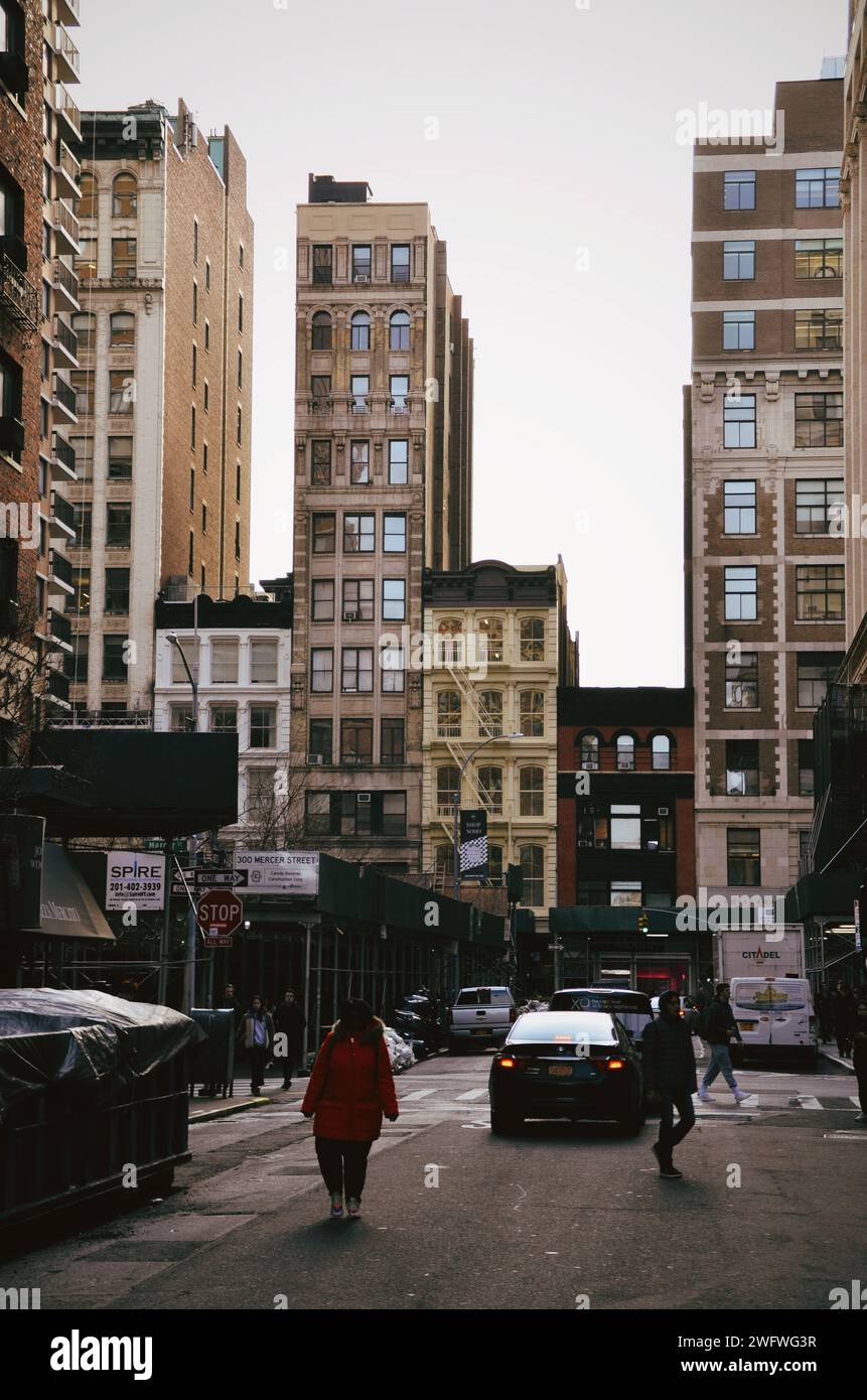 Foto scattata nel quartiere Soho di Manhattan a New York il 17 febbraio 2020 Foto Stock