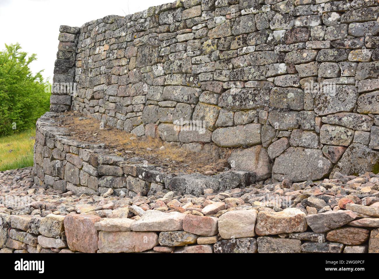 Castro Veton de Yecla la Vieja, Yecla de Yeltes. Provincia di Salamanca, Castilla y Leon, Spagna. Foto Stock