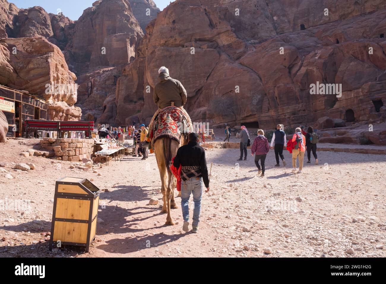 Petra, Giordania Foto Stock