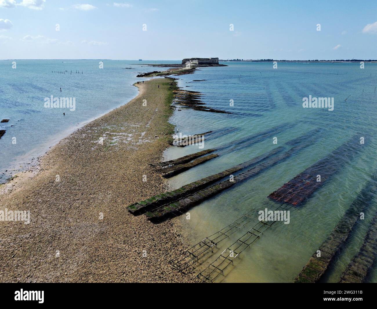 il drone immagina vue du ciel Foto Stock