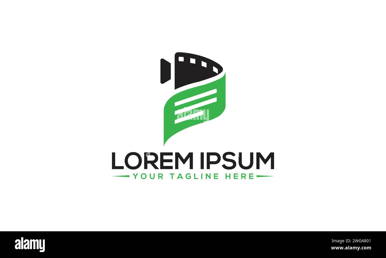 Logo del videoregistratore. Illustrazione Vettoriale