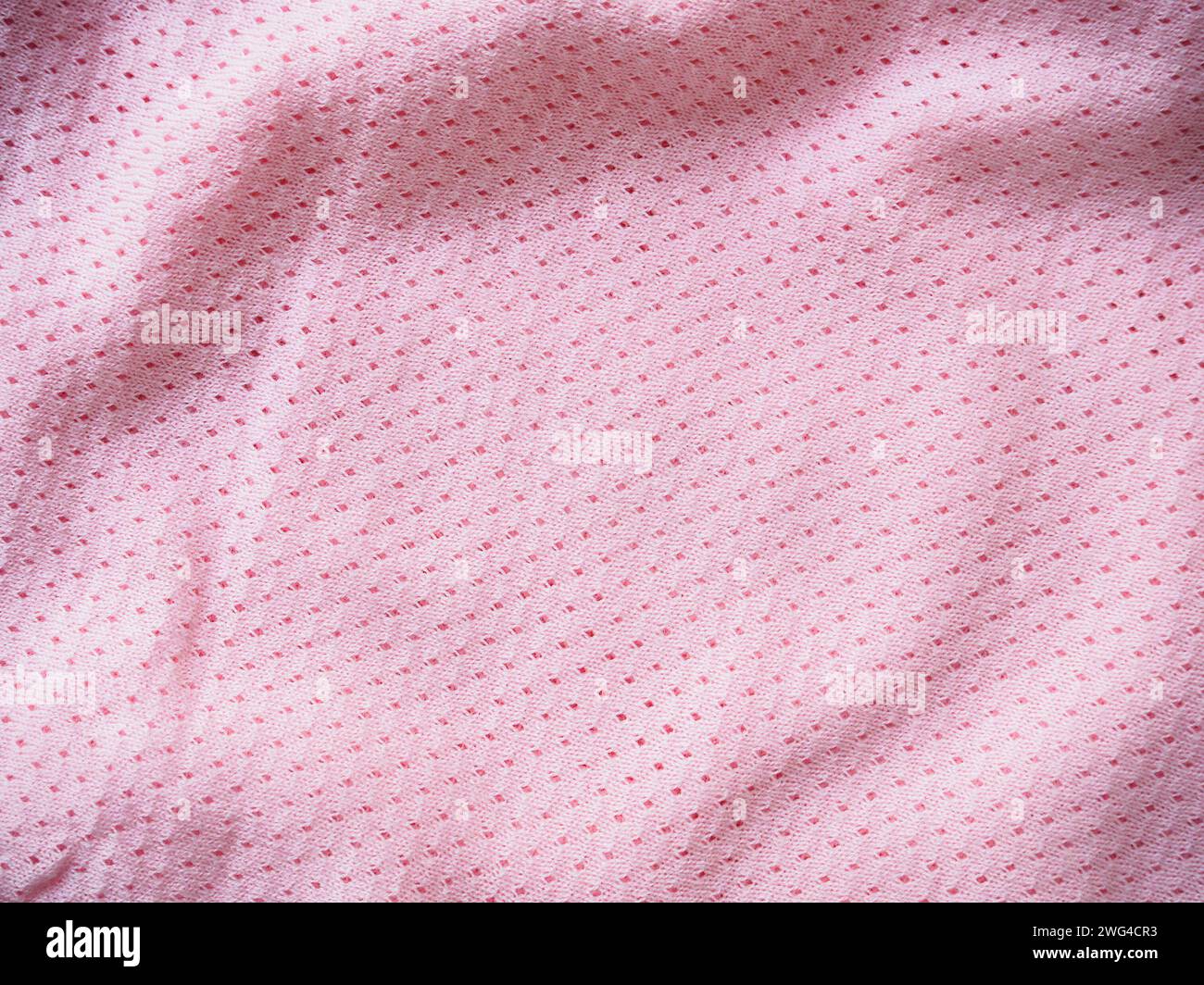 abbigliamento sportivo tessuto texture sfondo Foto Stock
