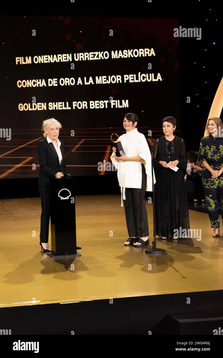 GALA CLAUSURA - 71 FESTIVAL DE CINE DE SAN SEBASTIAN - DONOSTIA - SPAGNA -EUROPA Foto Stock