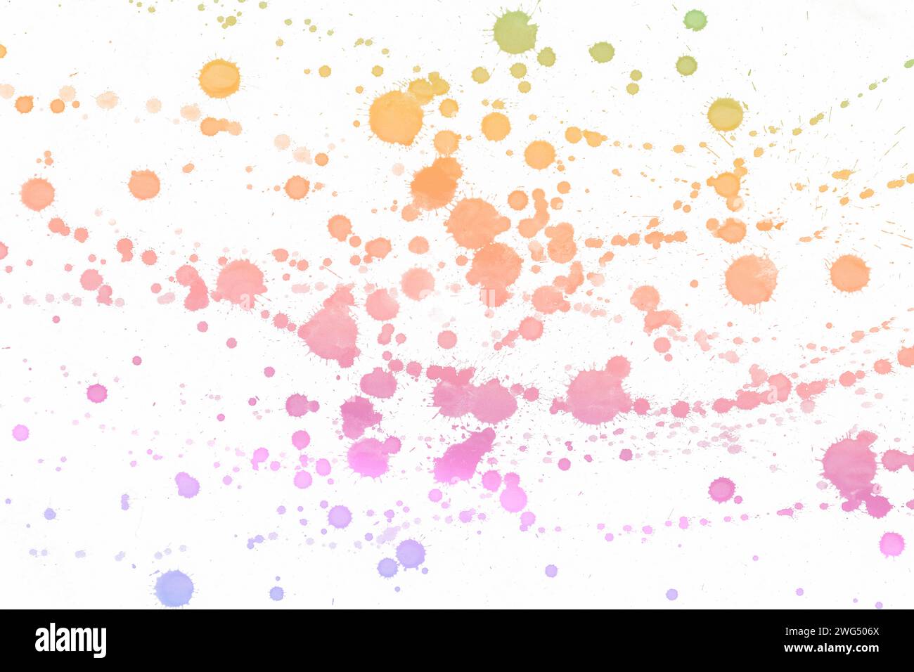 Sfondo astratto acquerello giallo. Sfondo rosa acquerello. Texture colorata astratta. Foto Stock