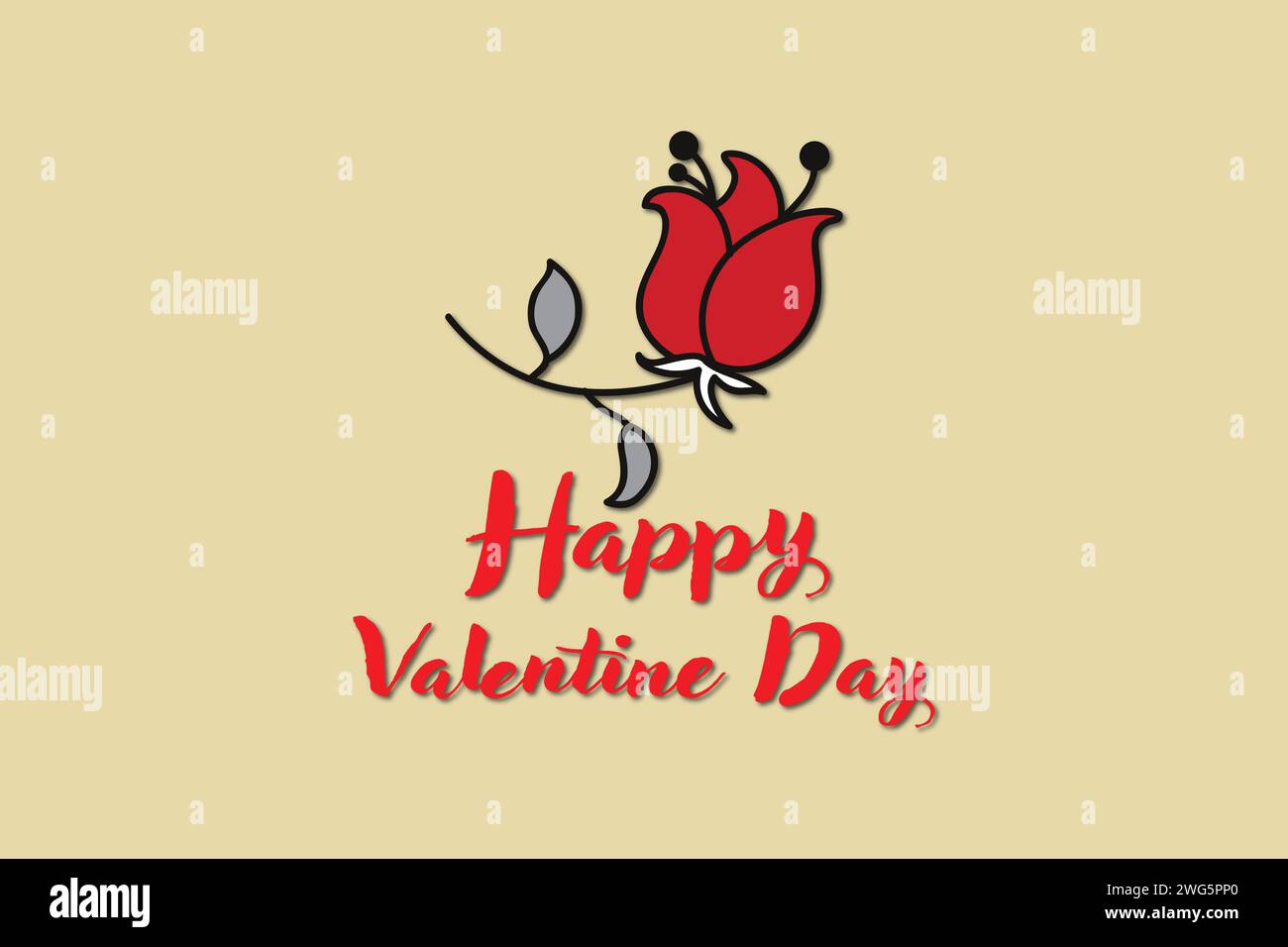 Buon San Valentino Illustrazione Vettoriale
