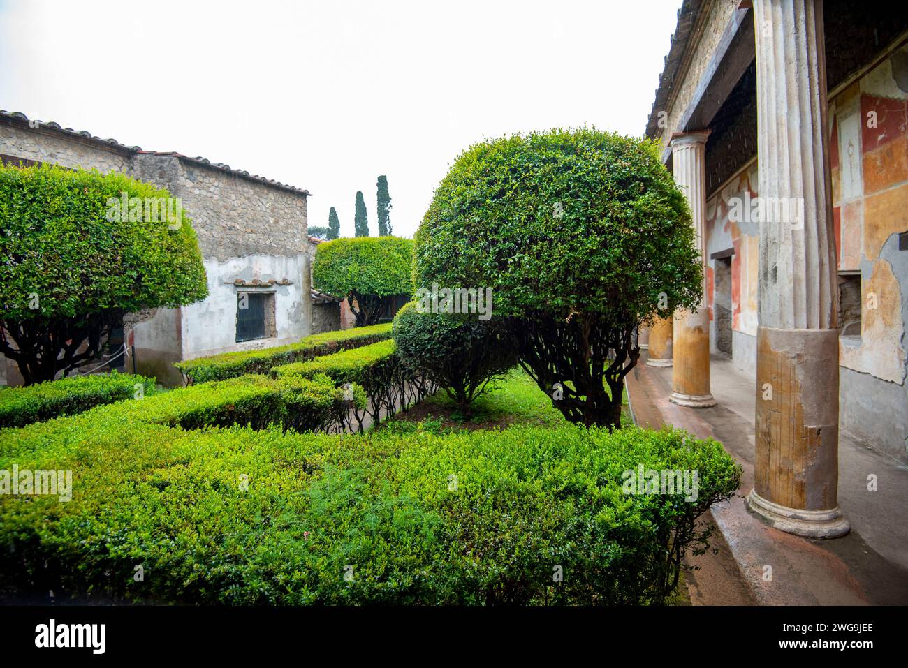 Casa di Venere nella conchiglia - Pompei - Italia Foto Stock