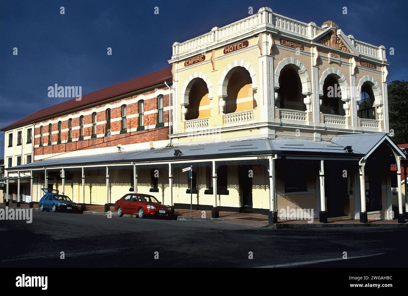 Empire Hotel, Queenstown, Tasmania, Australia Foto Stock
