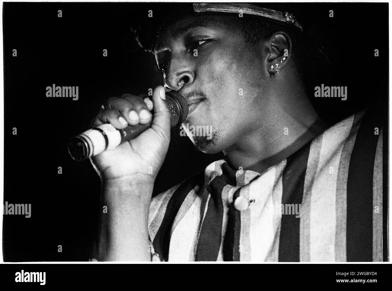 EVERTON BONNER, CHAKA DEMUS & CRINES, 1995: Everton Bonner (Pliers) della band giamaicana Chaka Demus & Pliers che suona al Cardiff Big Weekend Festival on Museum Laws a Cardiff, Galles, Regno Unito il 12 agosto 1995. Foto: Rob Watkins. INFO: Chaka Demus & Pliers, un duo reggae giamaicano formato negli anni '90, ha ottenuto consensi internazionali con successi come "Tease me". La loro infettiva miscela di reggae e dancehall ha mostrato la loro collaborazione carismatica, contribuendo alla popolarità globale della musica giamaicana durante gli anni '90 Foto Stock