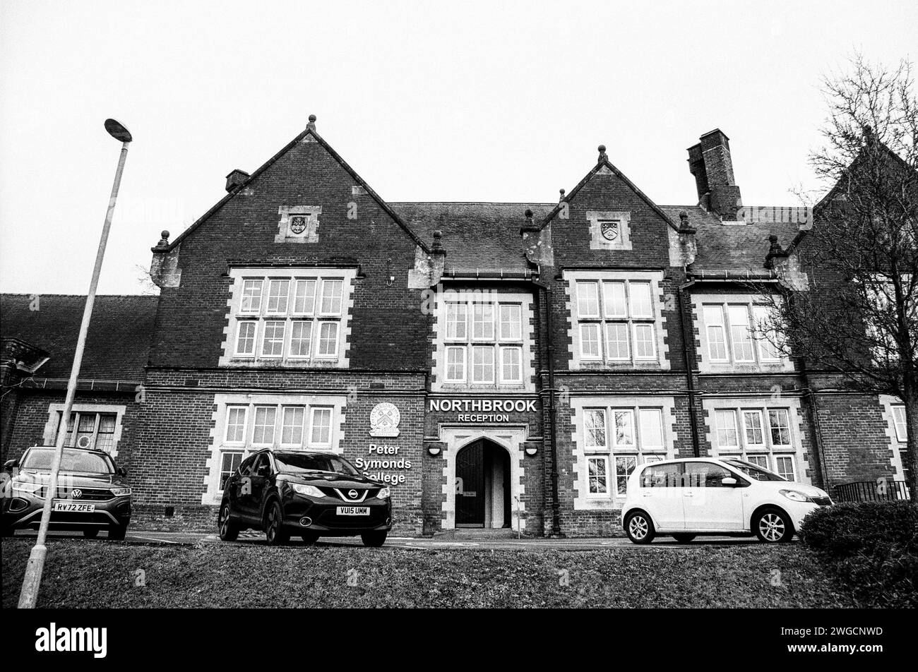 Peter Symonds College, Hampshire, Inghilterra, Regno Unito. Foto Stock