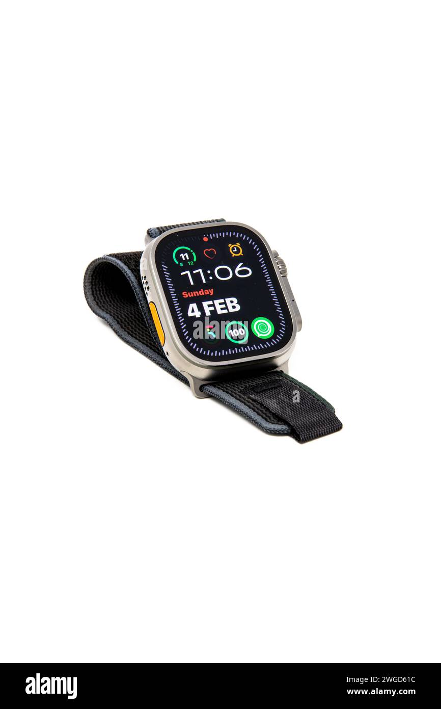 Apple Watch Ultra 2 Foto Stock