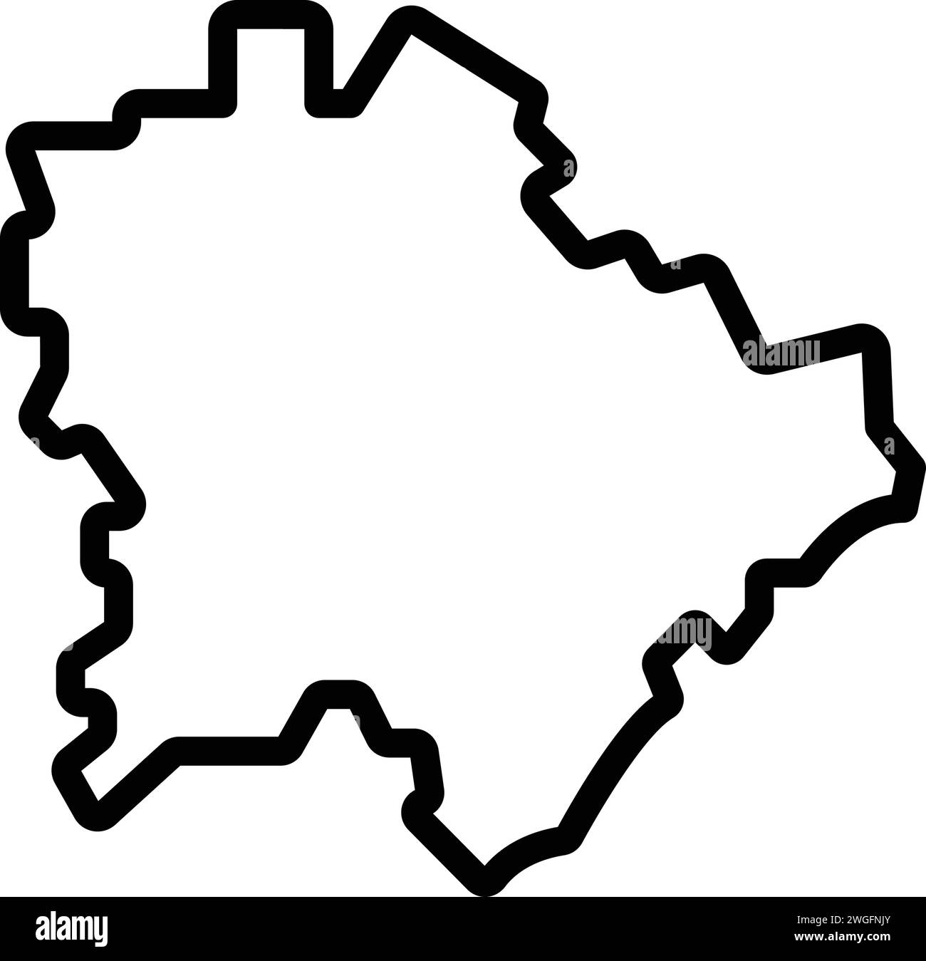 Icona per budapest, ungheria Illustrazione Vettoriale