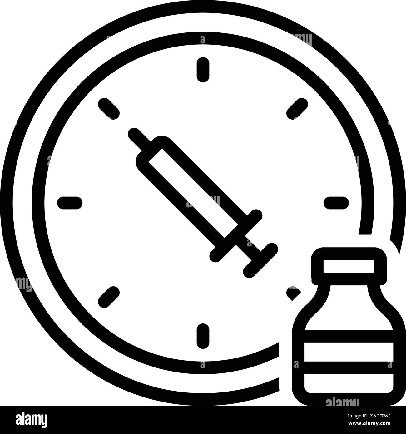 Icona per dose, capsula Illustrazione Vettoriale