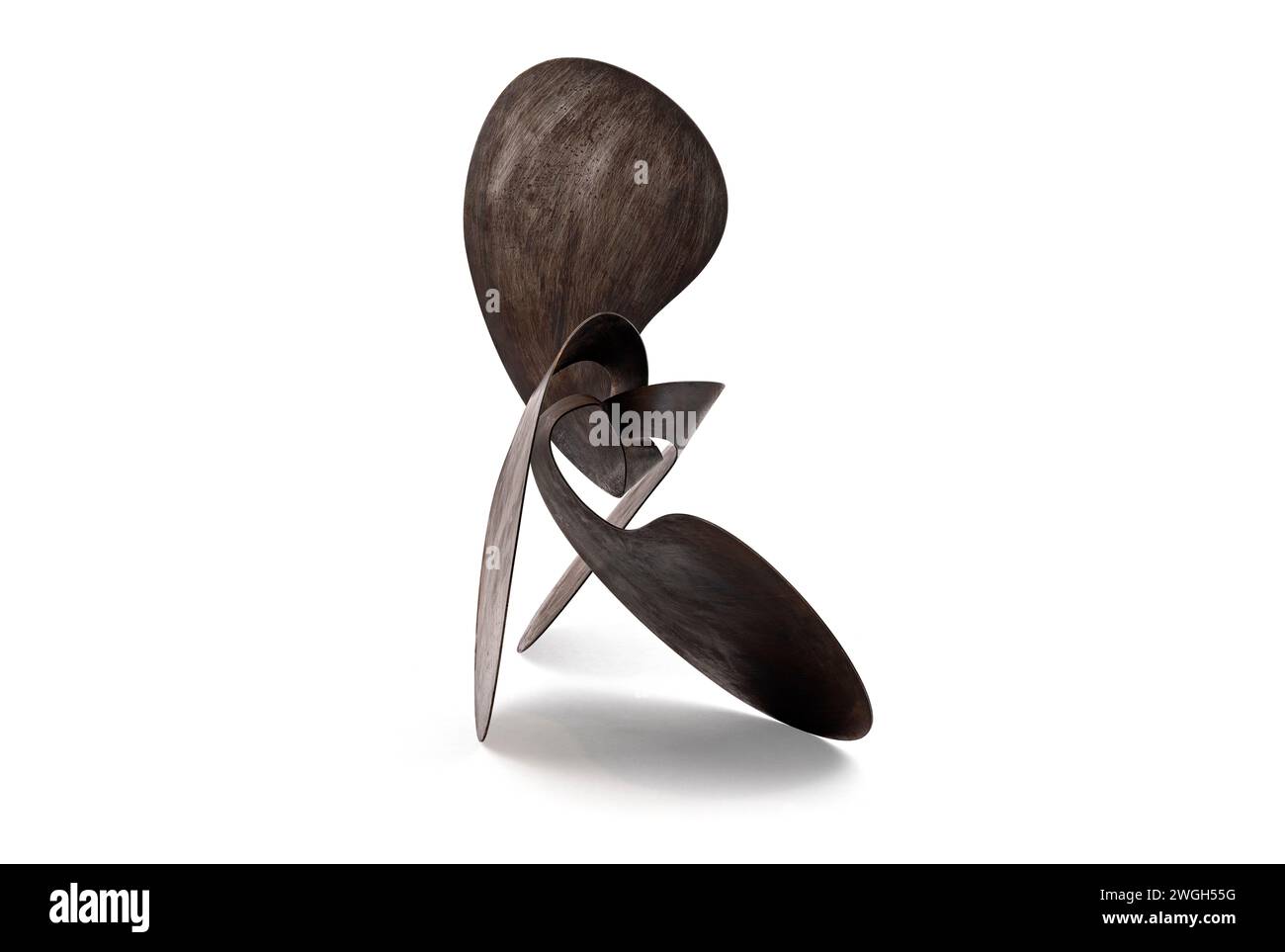 Scultura moderna dell'artista visivo basco Guillaume CHAVANNE (alias Gogara). Foto Stock