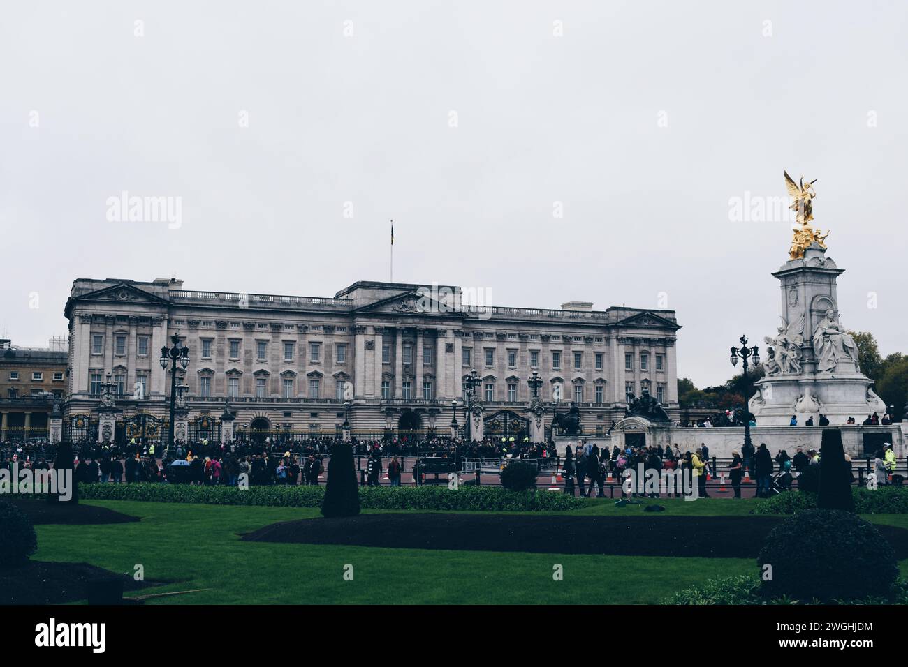 buckingham palace a londra in inghilterra il 24 ottobre 2017. Foto Stock