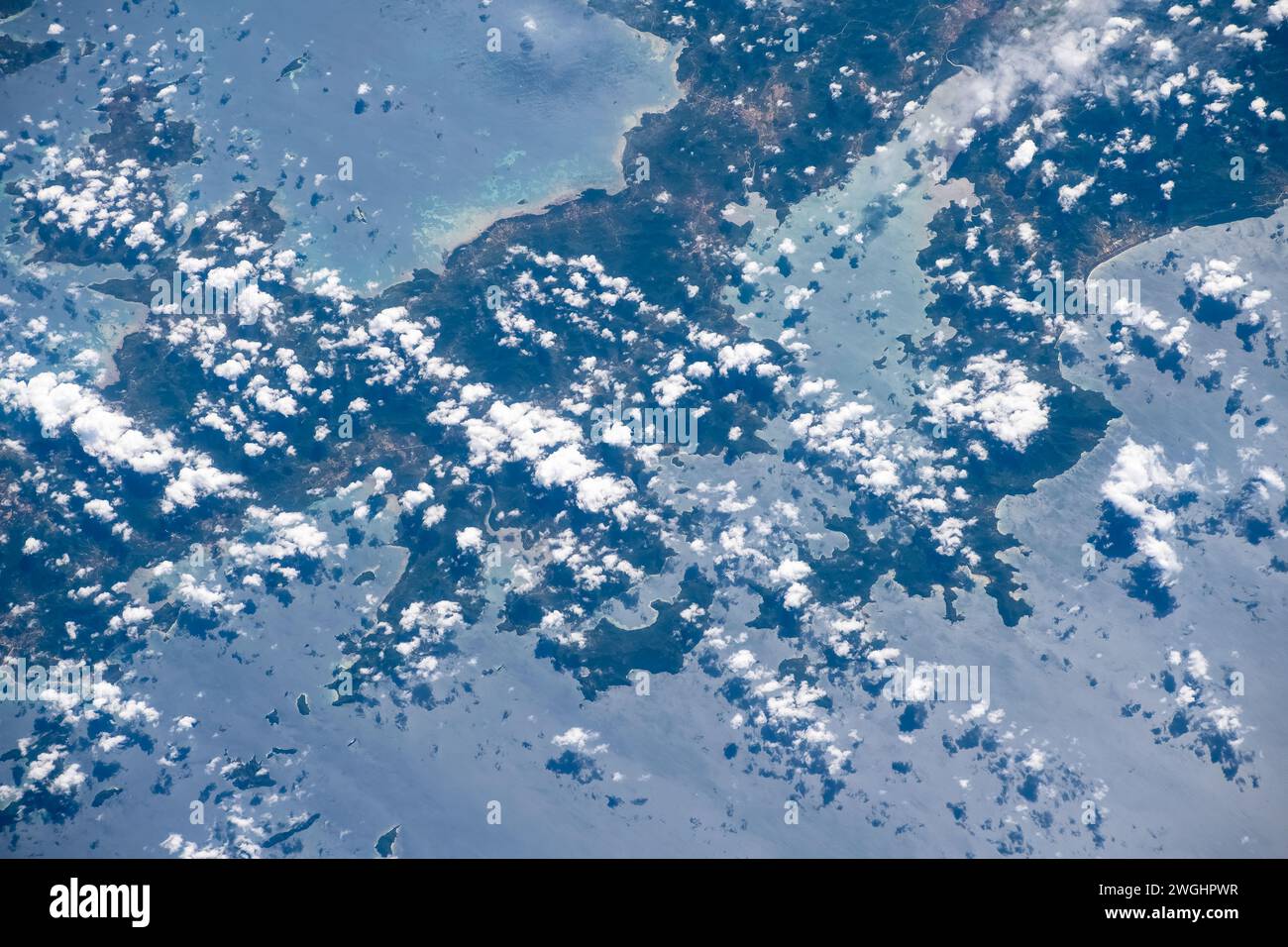 Atmosfera da nuvole nelle Filippine Foto Stock