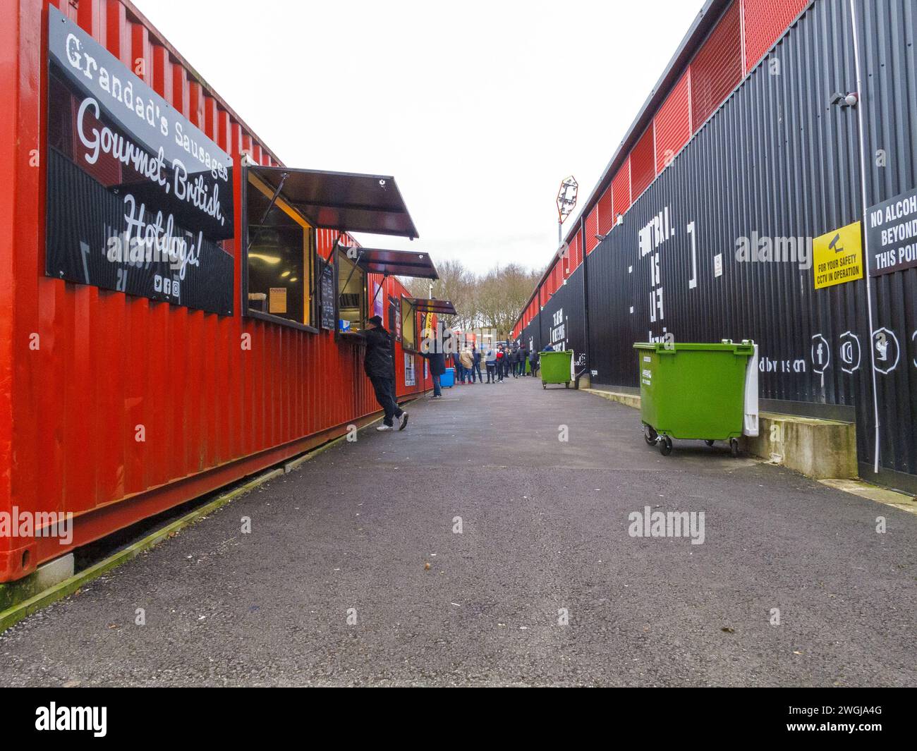 Stadio di football di Salford City Foto Stock