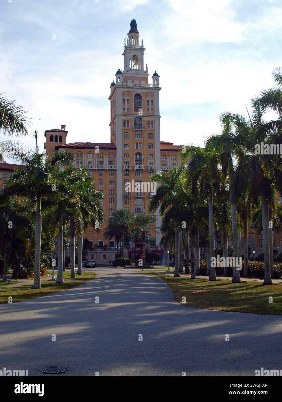 Miami, Florida, Stati Uniti - 2 gennaio 2012: Storico Biltmore Hotel a Coral Gables. Foto Stock