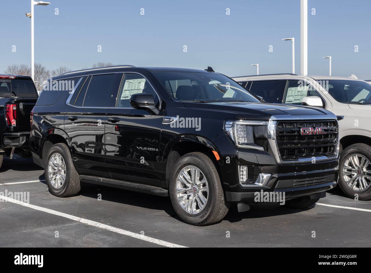 Kokomo 4 febbraio 2024 Esposizione della concessionaria GMC Yukon