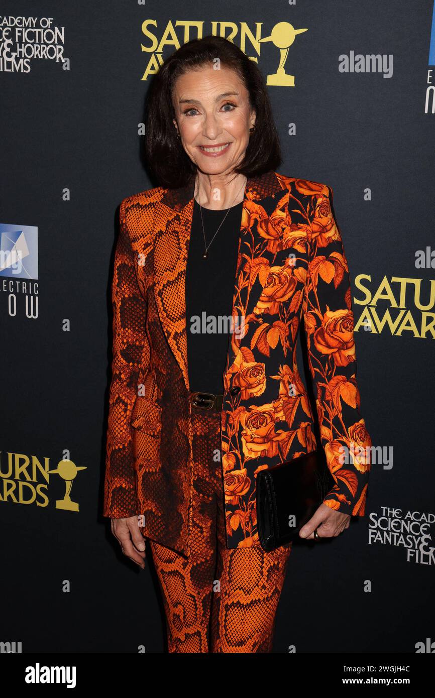 Mimi Rogers 02/04/2024 il 51° Saturn Awards annuale tenutosi presso il Los Angeles Marriott Burbank Airport di Burbank, CA. Foto di io Hasegawa/HNW/Picturelux Foto Stock