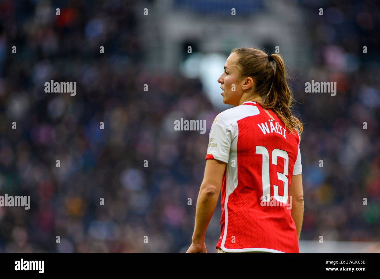 20231216 Lia Walti per Arsenal Women contro Tottenham Hotspur Women Foto Stock