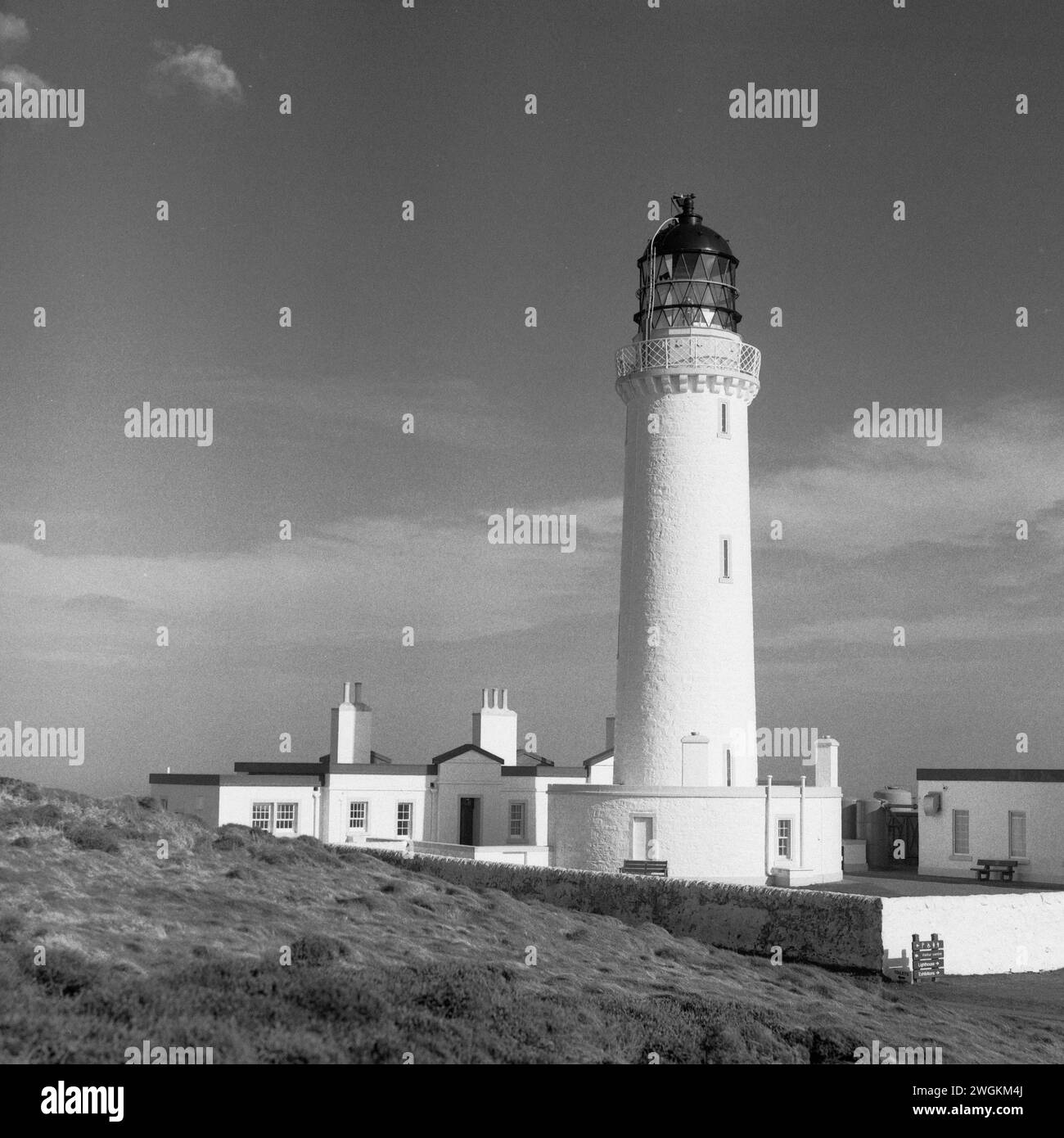 Mull of Galloway Lighthouse, Dumfrieshire, Scozia. Foto Stock