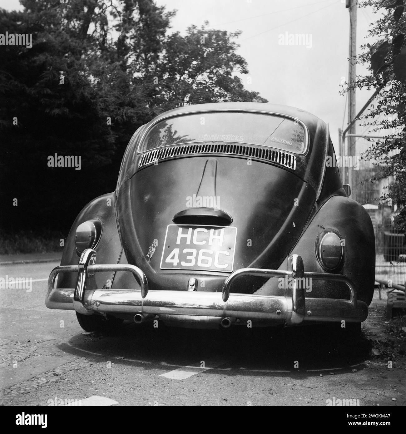Vintage VW Beetle Foto Stock