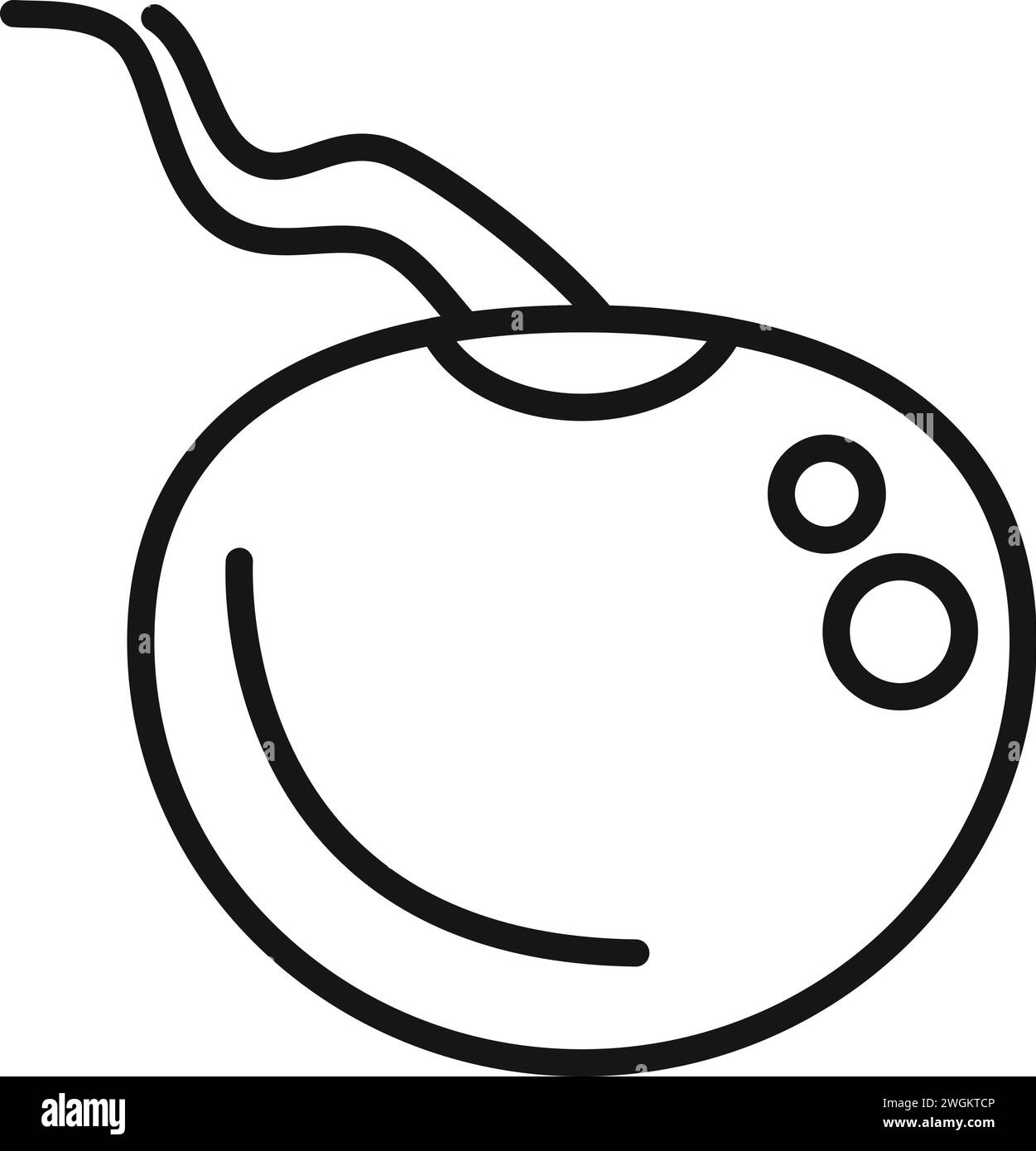 Espandi vettore contorno icona seme lenticchie. Impianto di coltivazione ecologica. Farina secca a impulsi Illustrazione Vettoriale