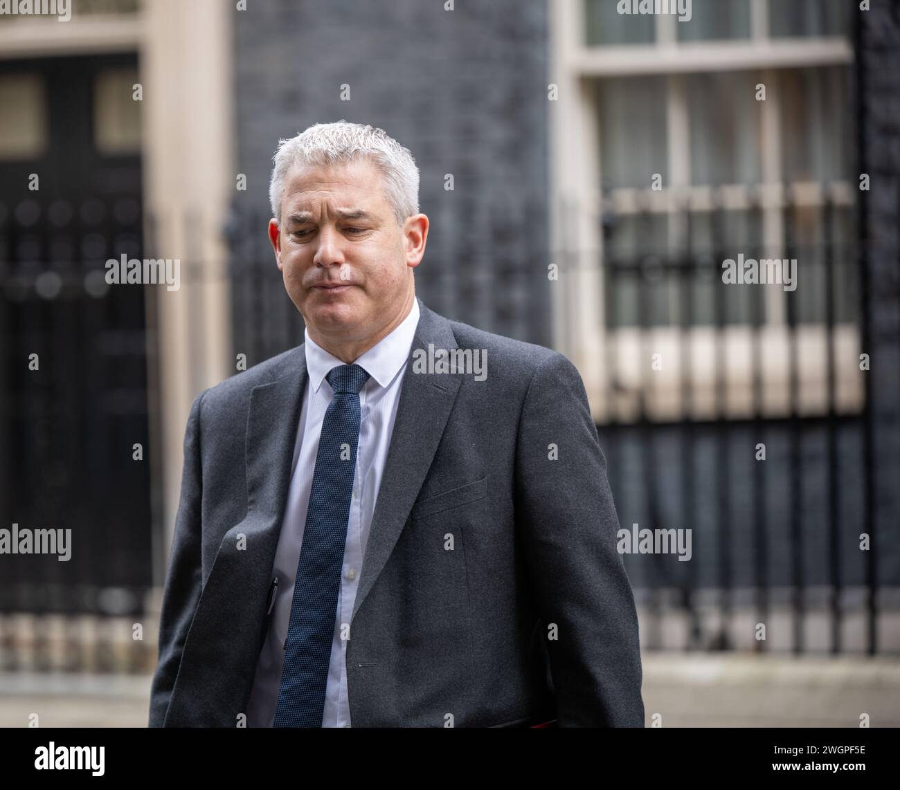 Londra, Regno Unito. 6 febbraio 2024. Steve Barclay, Segretario dell'ambiente, ad una riunione di gabinetto al 10 di Downing Street, Londra. Crediti: Ian Davidson/Alamy Live News Foto Stock