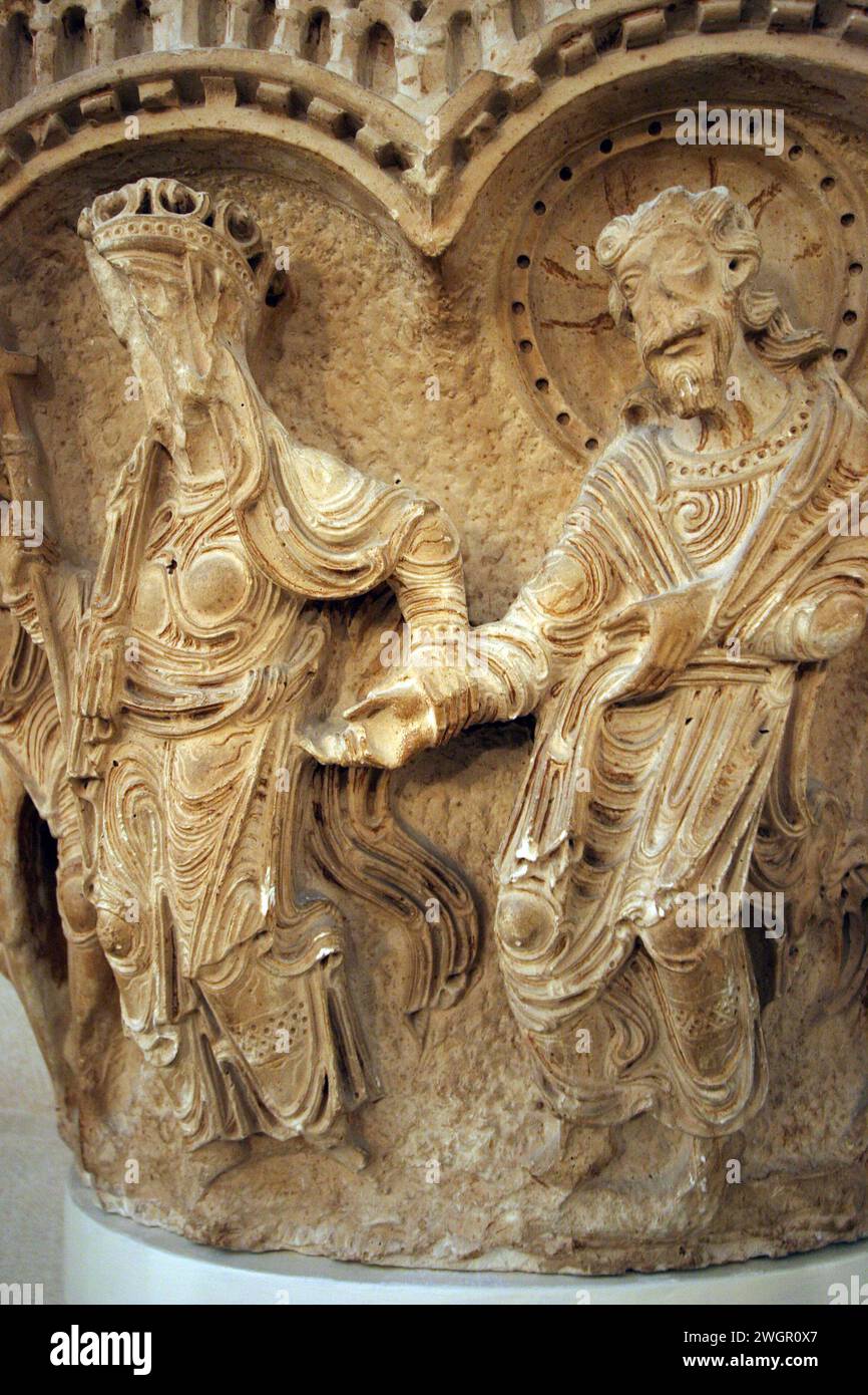 Museo dei Francescani, Monastero, nella città vecchia di Gerusalemme, Israele il 3 ottobre 2006 Foto Stock