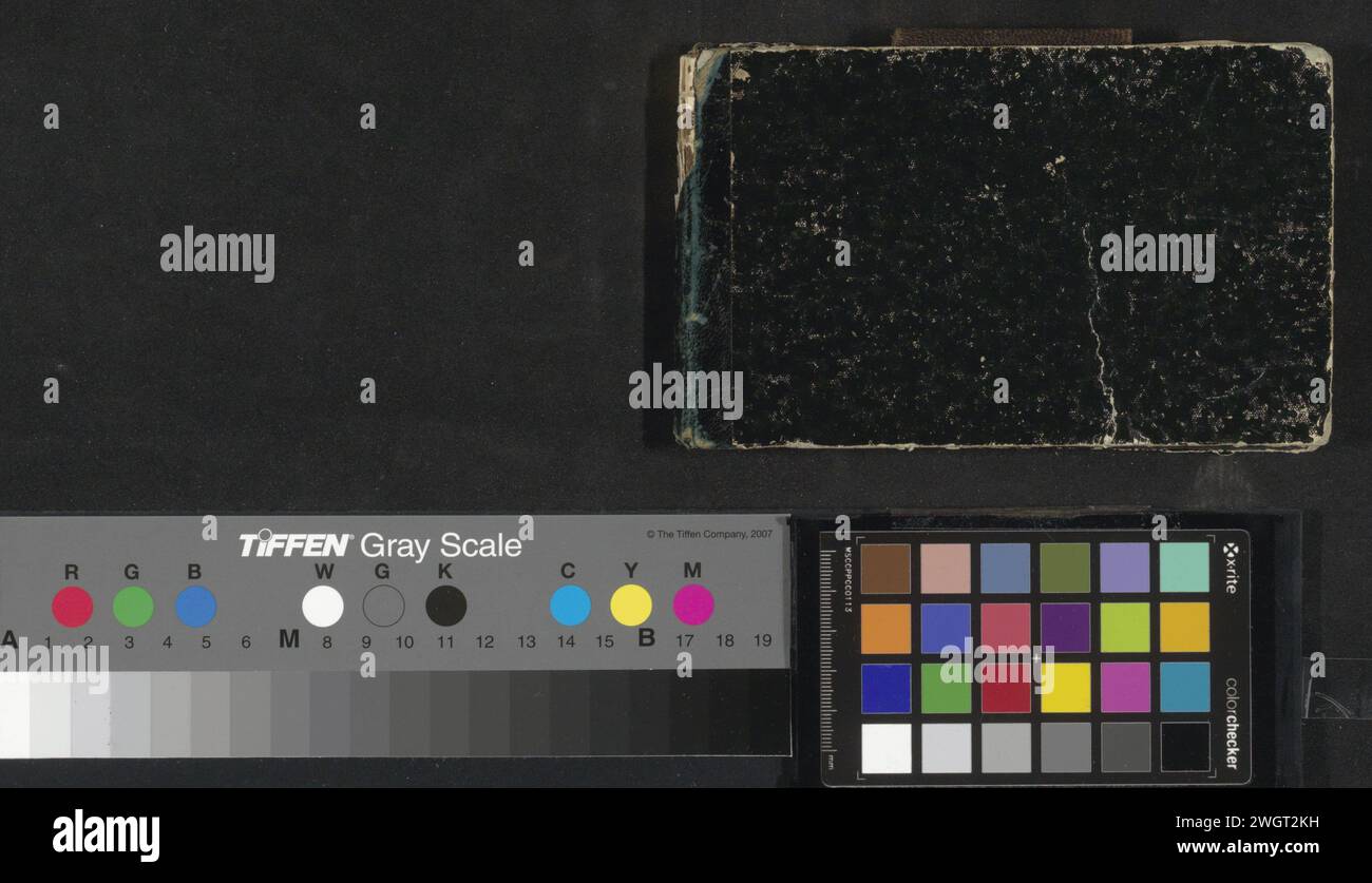 Sketchbook con 46 riviste, Maria Vos, 1834 - 1906 Sketchbook composto da 46 fogli con principalmente paesaggi, nature morte e studi sugli animali. Carta Nijmegen. fascia elastica: cartone. paesaggi a matita. paesaggi con acque, paesaggi acquatici, paesaggi marini (nella zona temperata). animali. natura morta di oggetti correlati Foto Stock