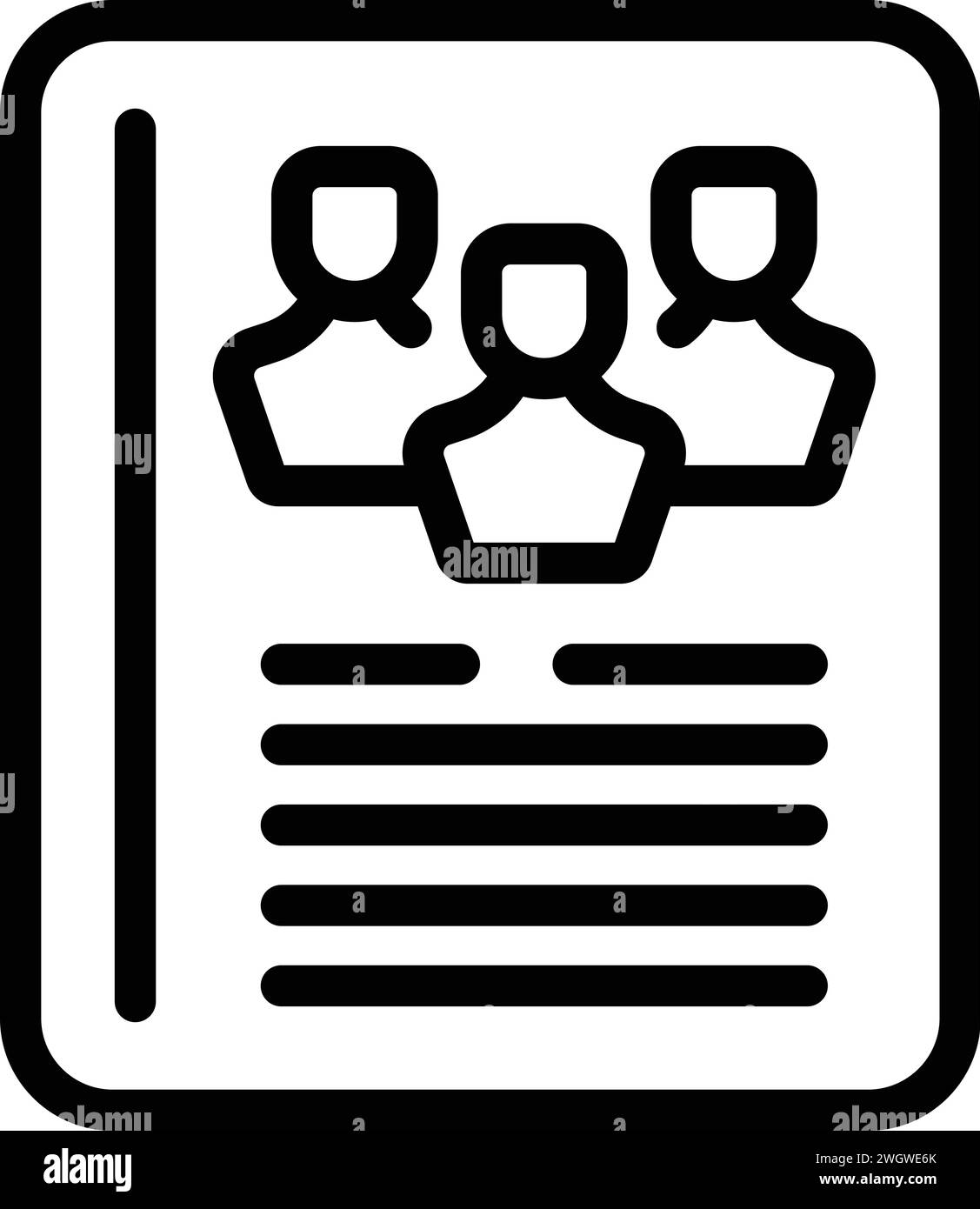 Il vettore dell'icona Economy Teamwork (economia di squadra). Scelta del codice. Politica etnica Illustrazione Vettoriale