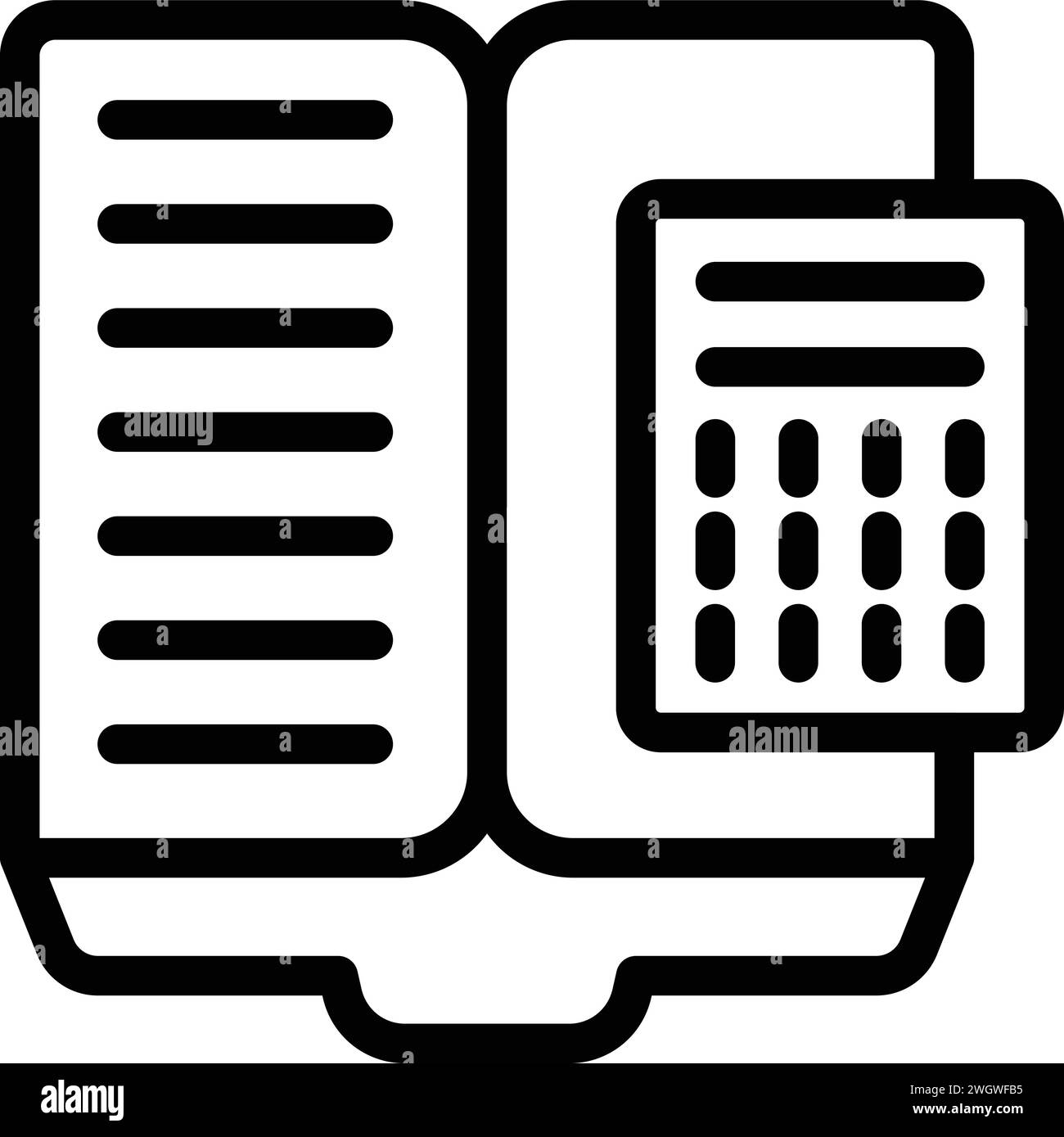 Vettore di contorno dell'icona del criterio di scelta del codice. Societario etnico. Domina la cultura del web Illustrazione Vettoriale