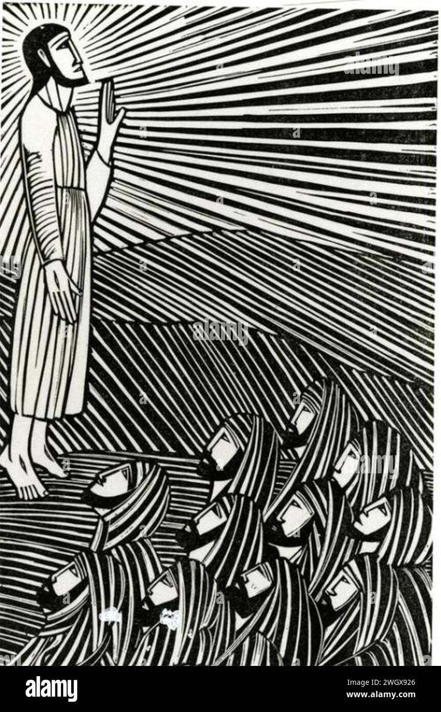 Ascensione - Arthur Eric Rowton Gill Foto Stock