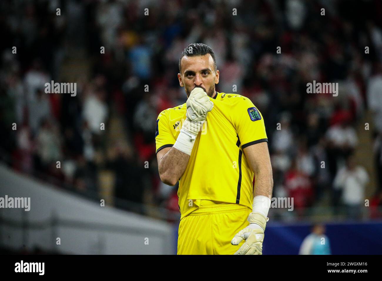 Doha, Qatar, 6 febbraio 2024, Coppa d'Asia AFC Qatar 2023 semifinale: Giordania 2-1 Corea del Sud Foto Stock