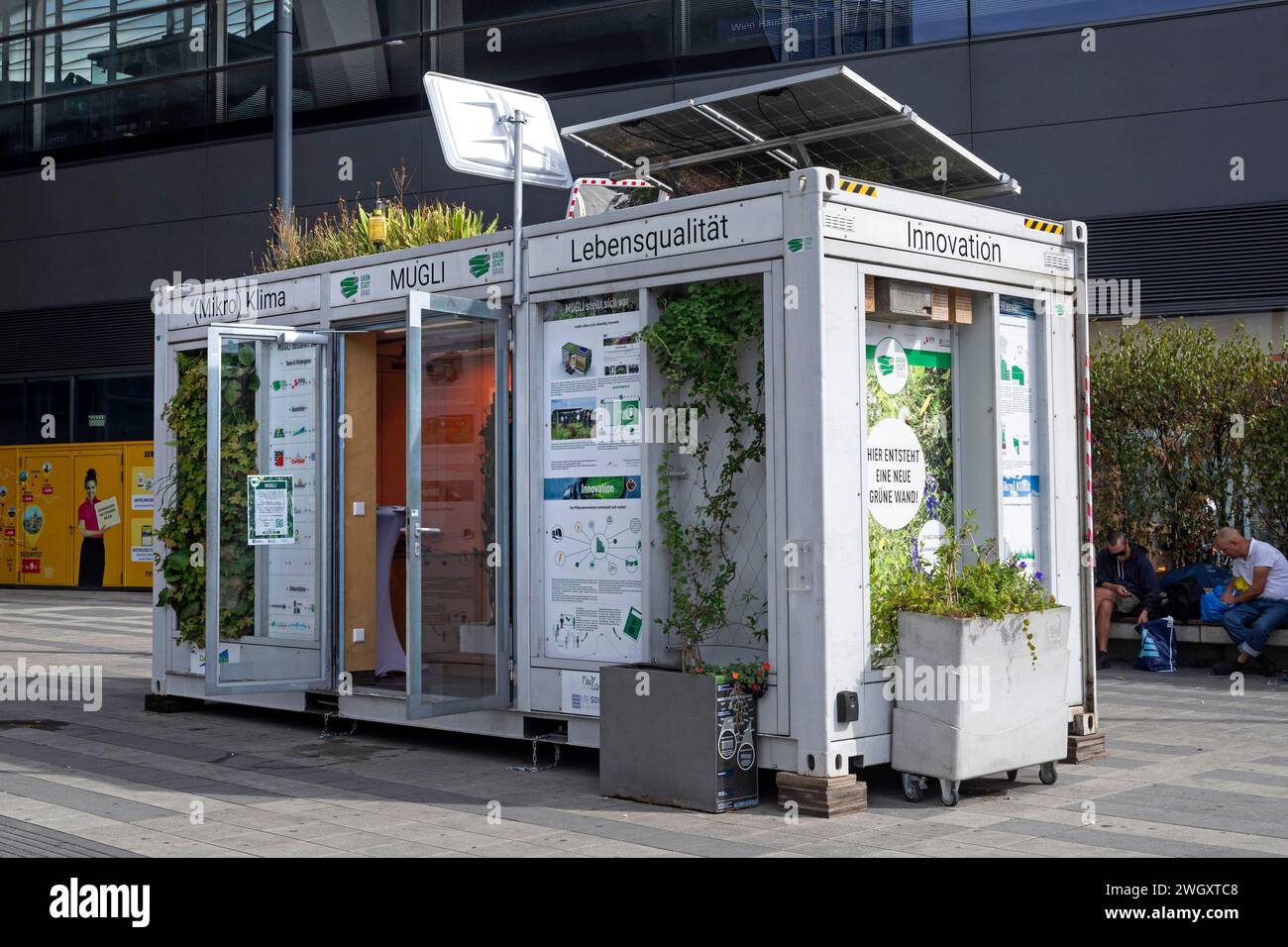 Mugli, Mobile Laboratory for Greening a Vienna, Austria Foto Stock