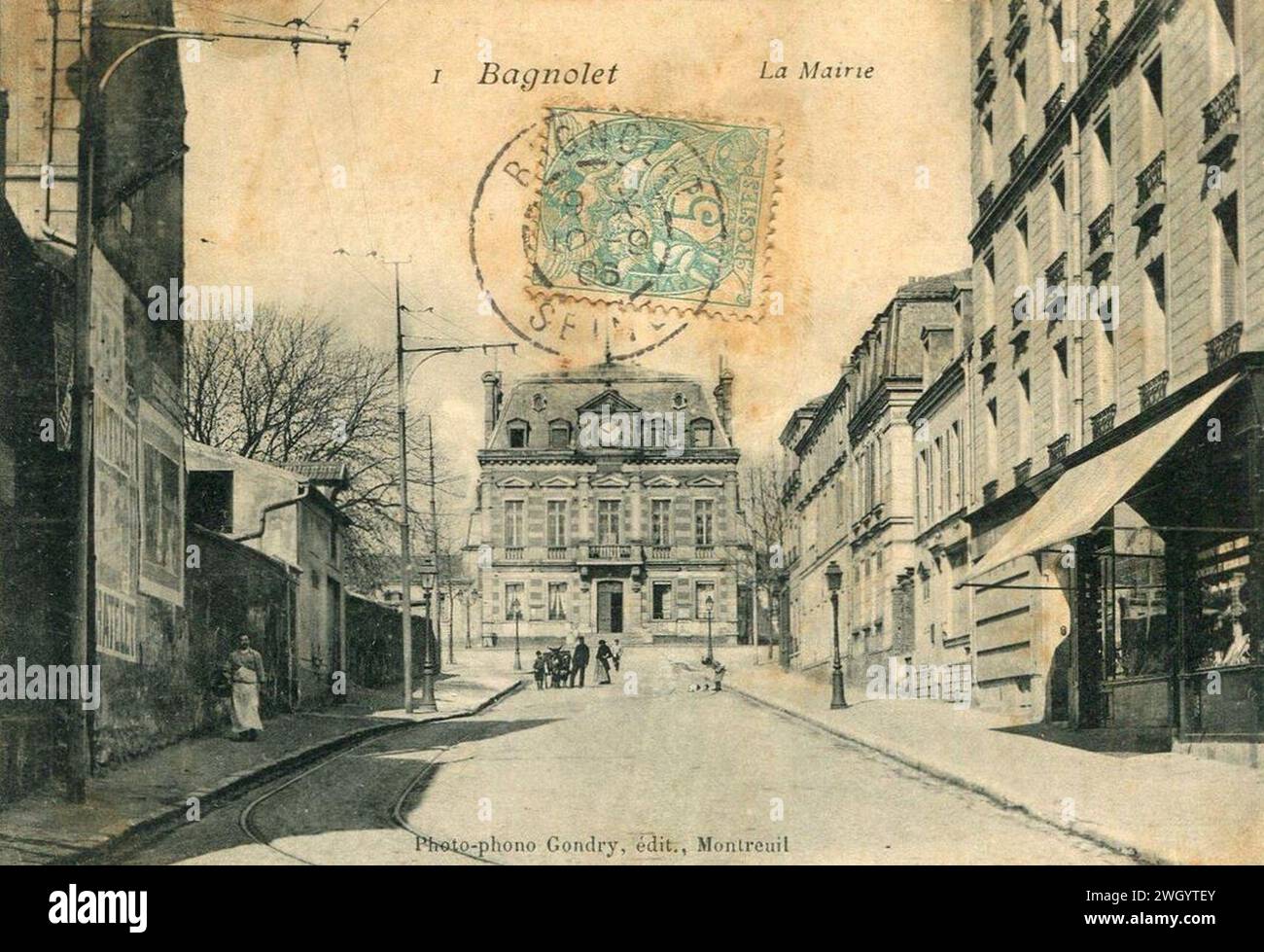 Bagnolet. Mairie. Foto Stock