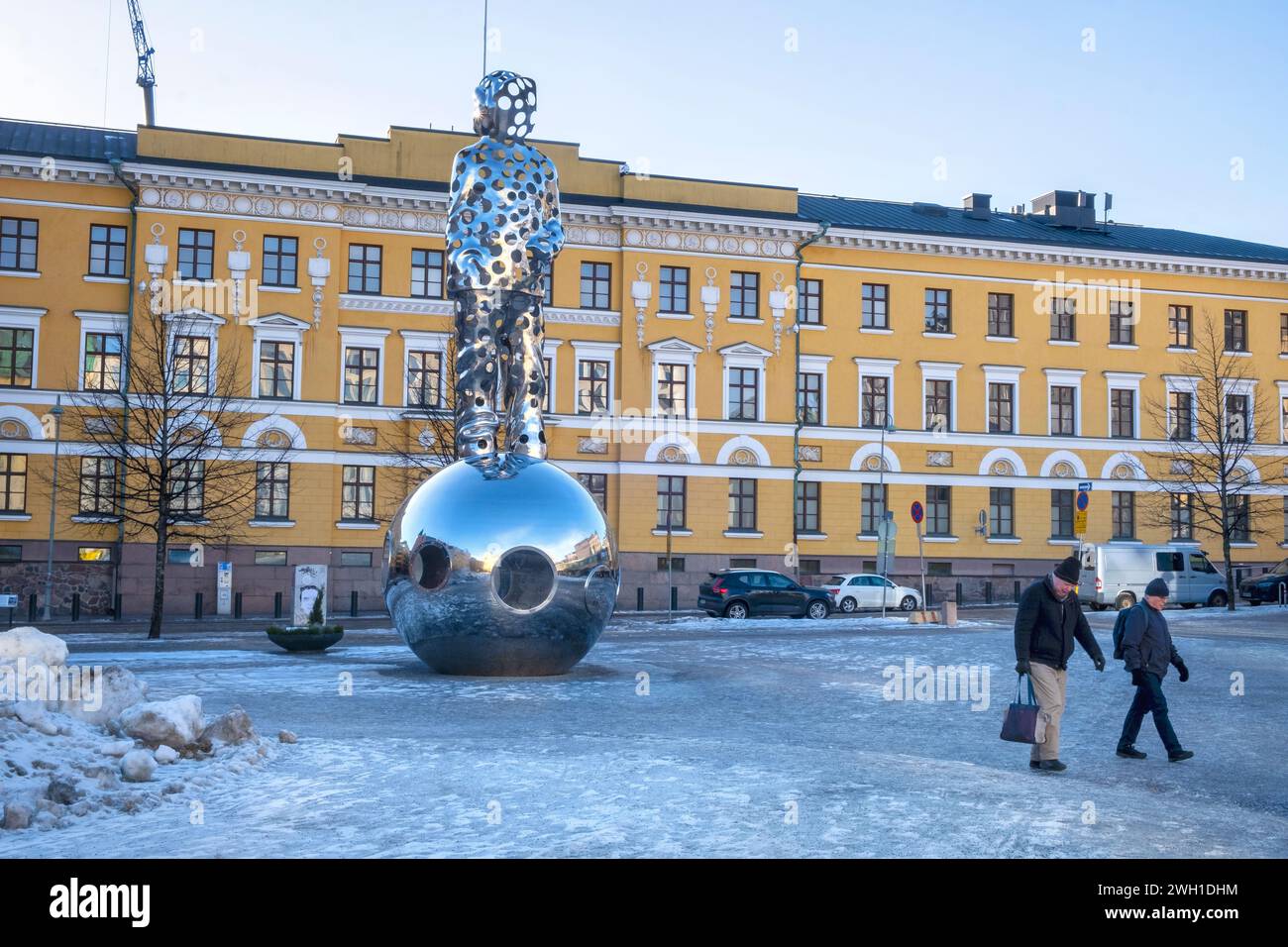 National Memorial to the Winter War (inaugurato nel 2017), Helsinki, Finlandia Foto Stock
