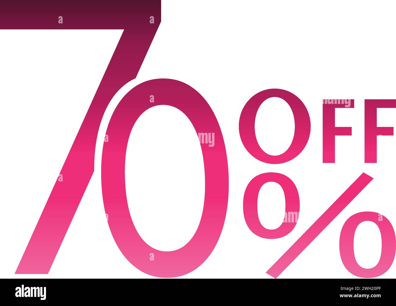 Un'icona vivace e accattivante del 70% di sconto, perfetta per promuovere vendite, offerte speciali e riduzioni significative dei prezzi nel settore retail Illustrazione Vettoriale Un'icona vivace e accattivante del 70% di sconto, perfetta per promuovere vendite, offerte speciali e riduzioni significative dei prezzi nel settore retail Illustrazione Vettoriale