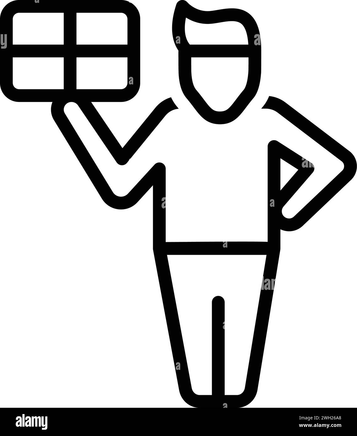 Icona per prontamente, facilmente Illustrazione Vettoriale